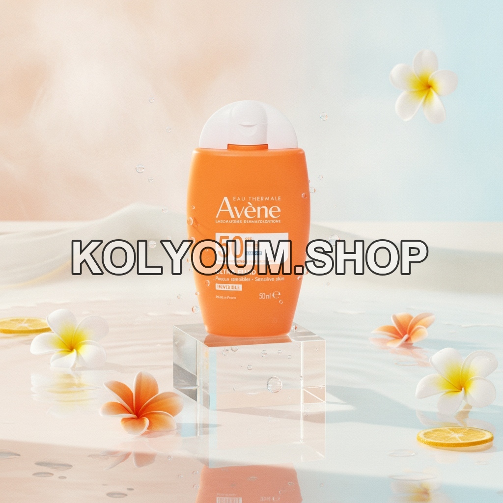 Avène Écran Solaire Ultra Fluid SPF 50+ - Haute Protection Peaux Sensibles 50ml