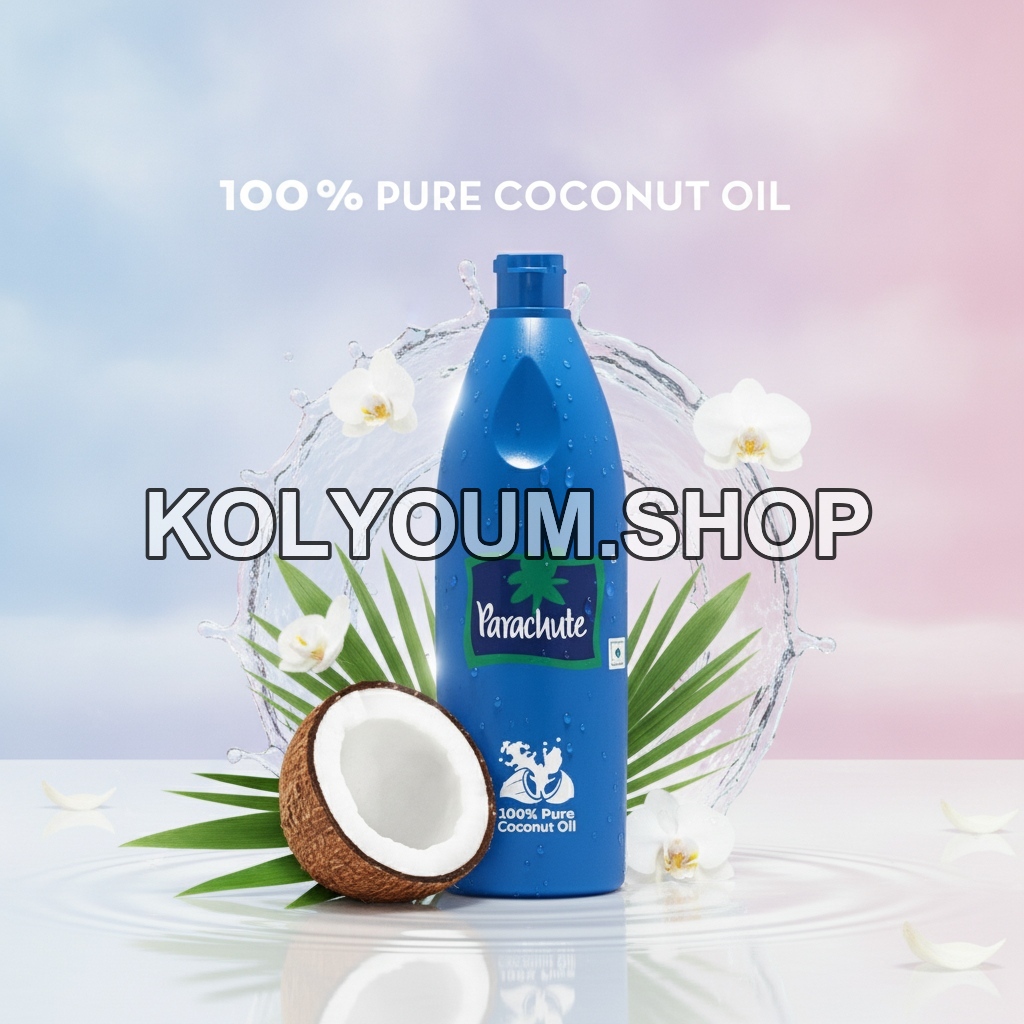 Huile de Coco Pure Parachute - Soin Naturel Cheveux & Peau