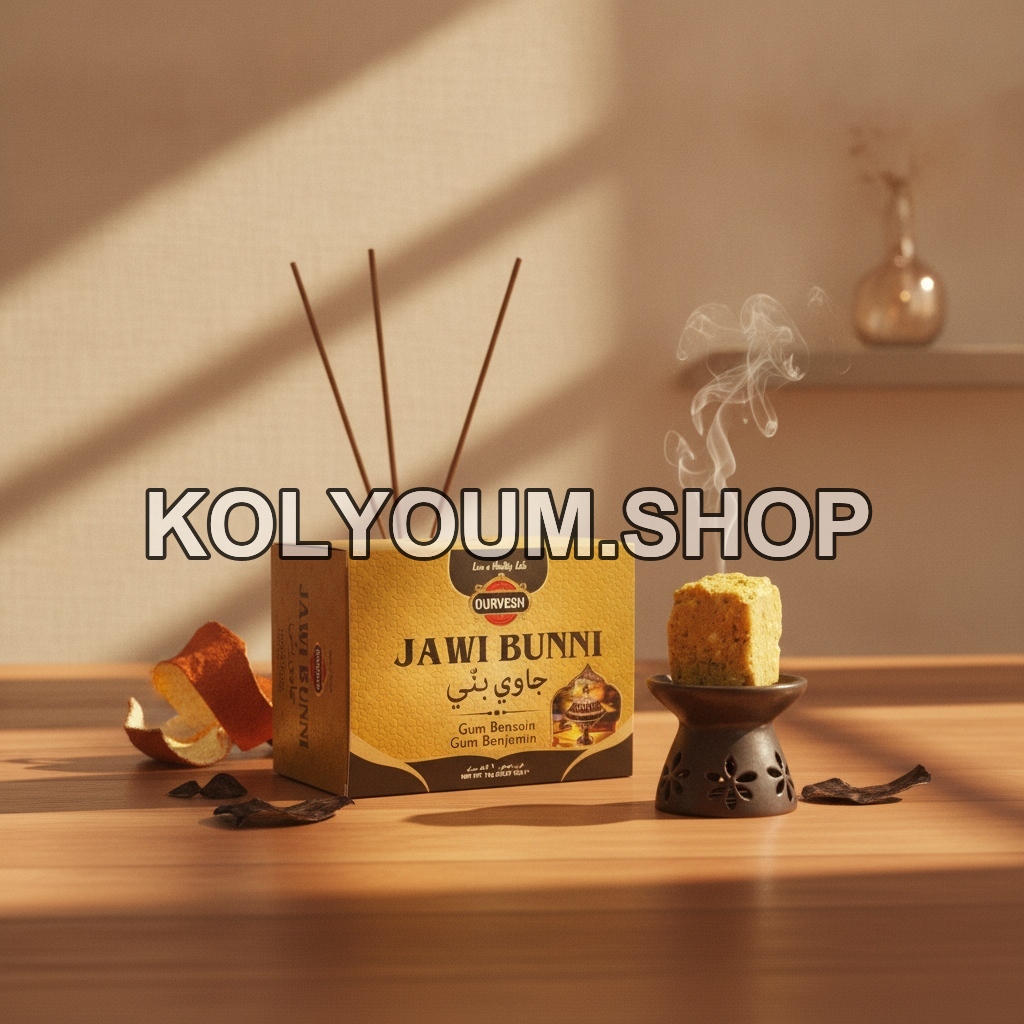 Encens Jawi Bunni DURVESH – Résine Naturelle de Benjoin 1 Kg pour Ambiance