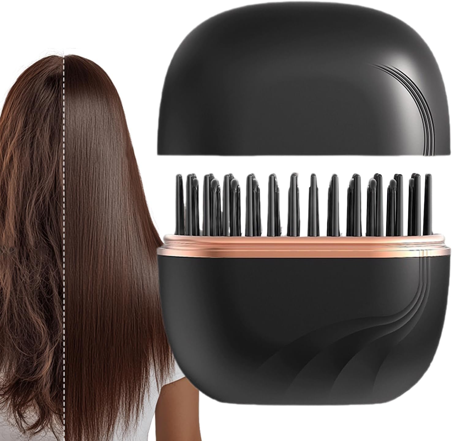 Brosse Lissante Sans Fil Rechargeable