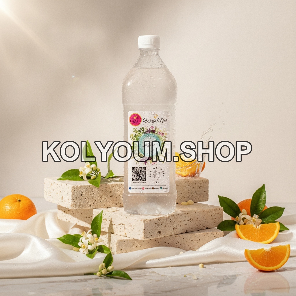 Wafa Nat - Eau de Fleurs d'Oranger Pure et Concentrée - 1 L