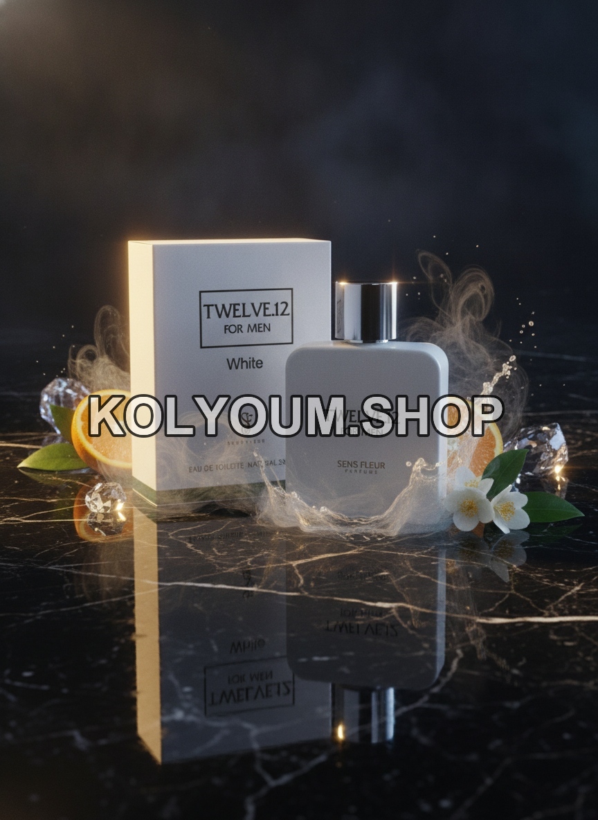 Parfum Homme Twelve.12 White Sens Fleur Parfums - Eau de Toilette 100ml