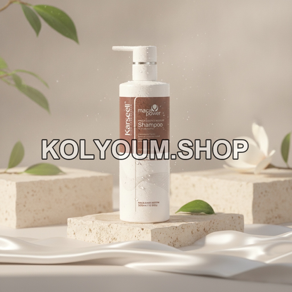 Karseell Shampoing Huile d'Argan 800ml - Hydratation & Brillance